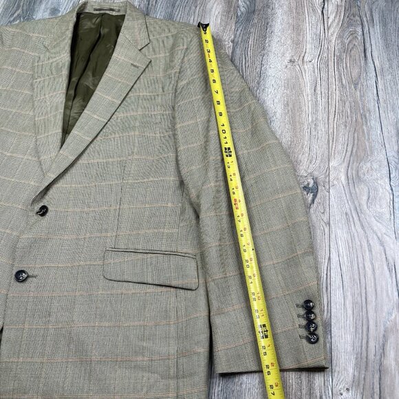 Joseph Turner Yorkshire Blazer Jacket Men’s Size 48R Johnstons Of Elgin Scotland - Picture 4 of 15